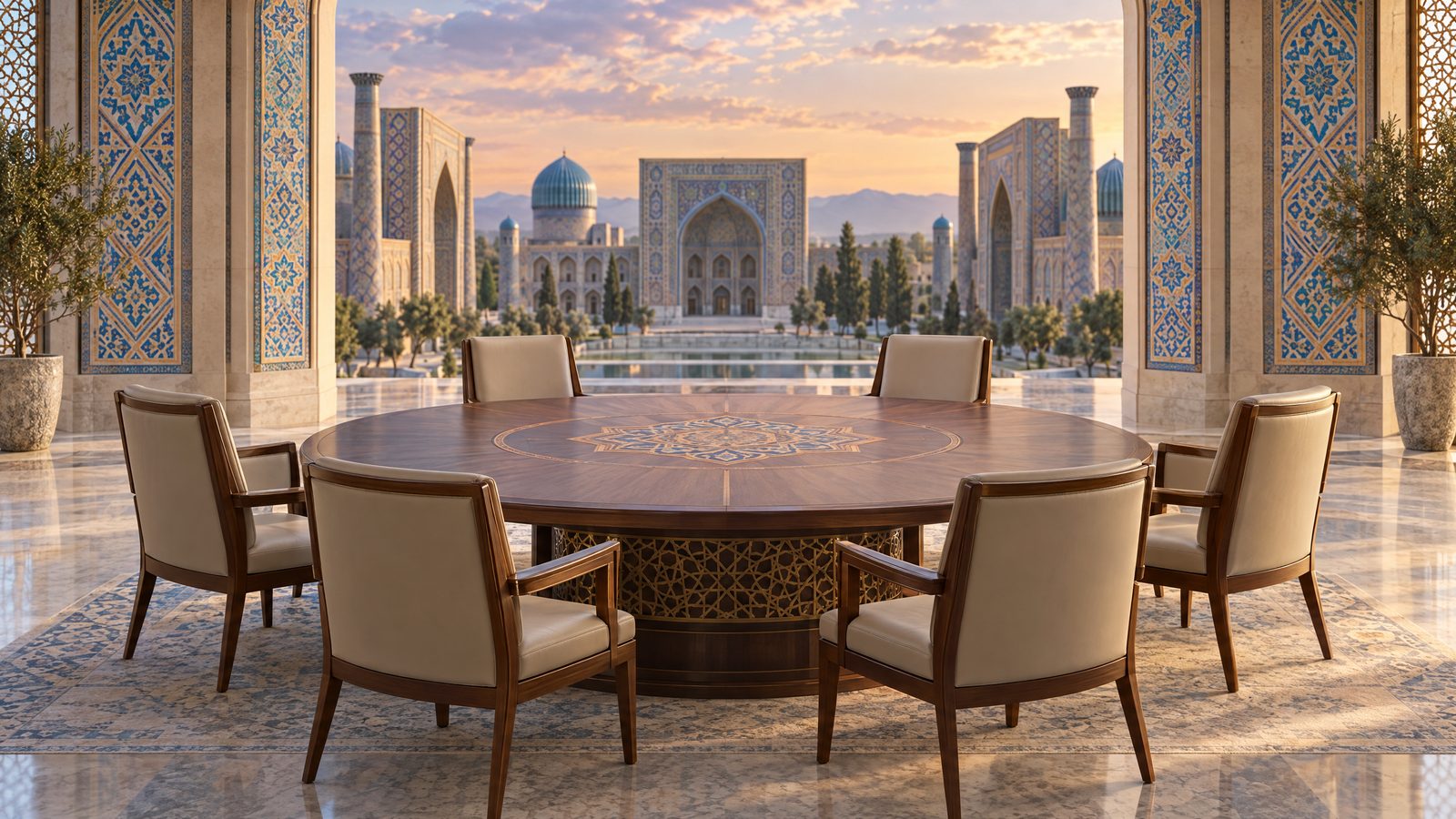 US and Central Asian ministers set C5+1 agenda at Samarkand meeting