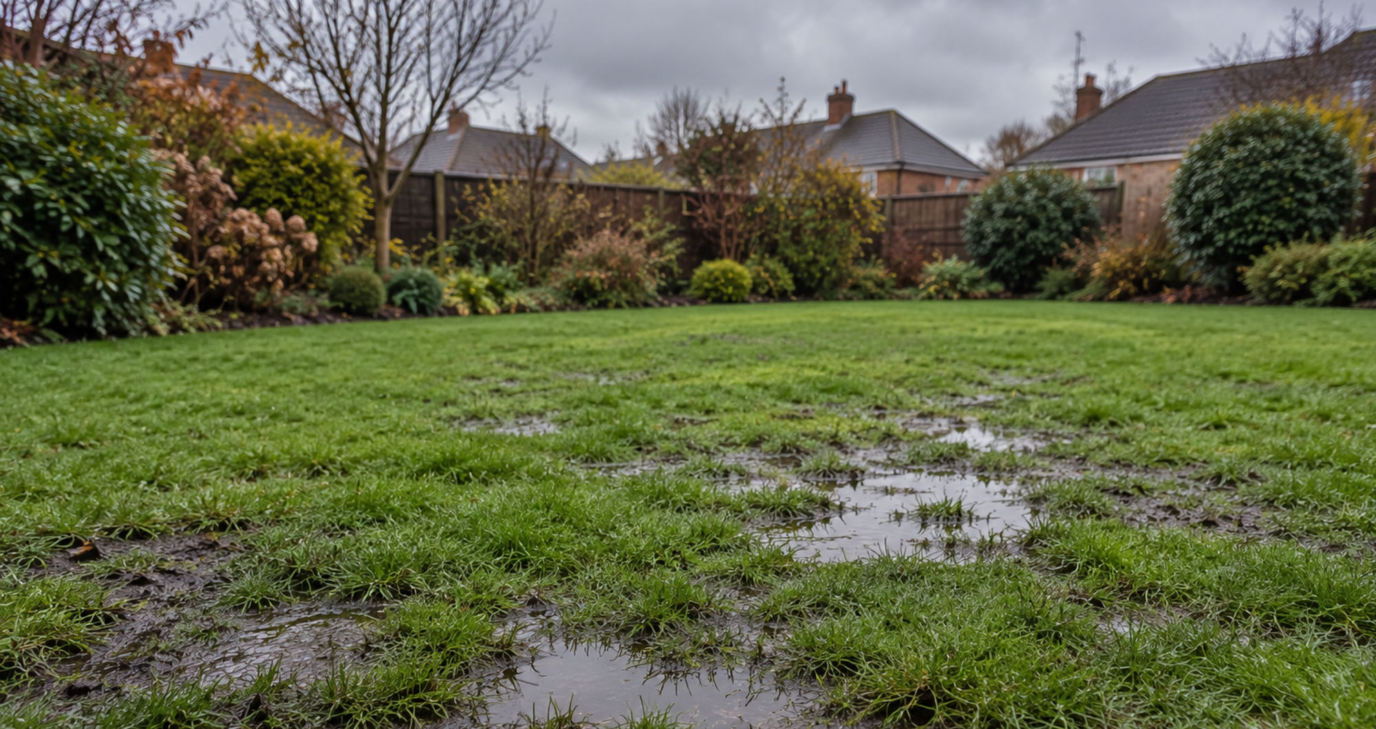 Why is my lawn so soggy? The 5 simple fixes to make before winter