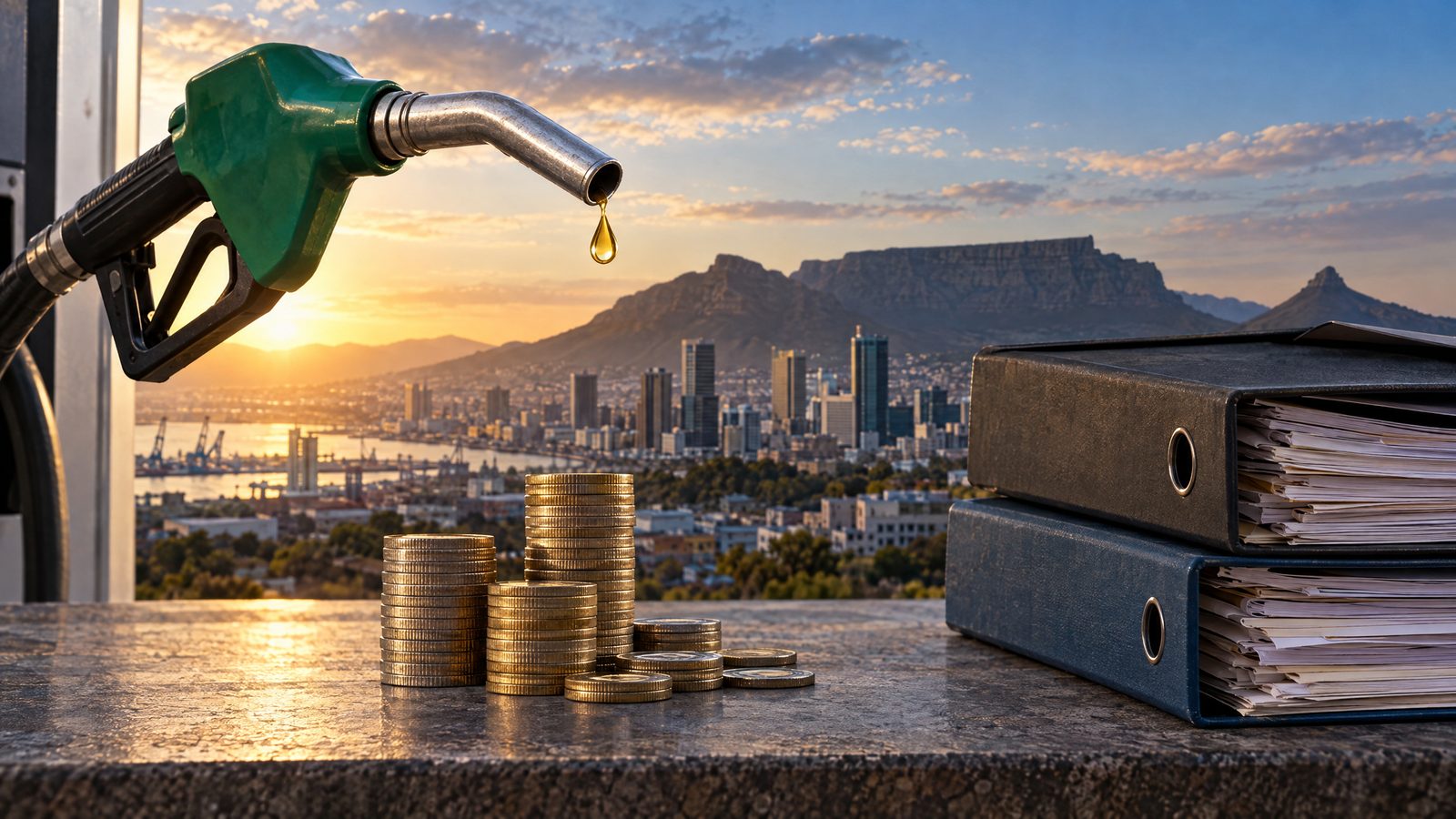 South Africa announces temporary fuel levy cuts as budget forecasts weaken