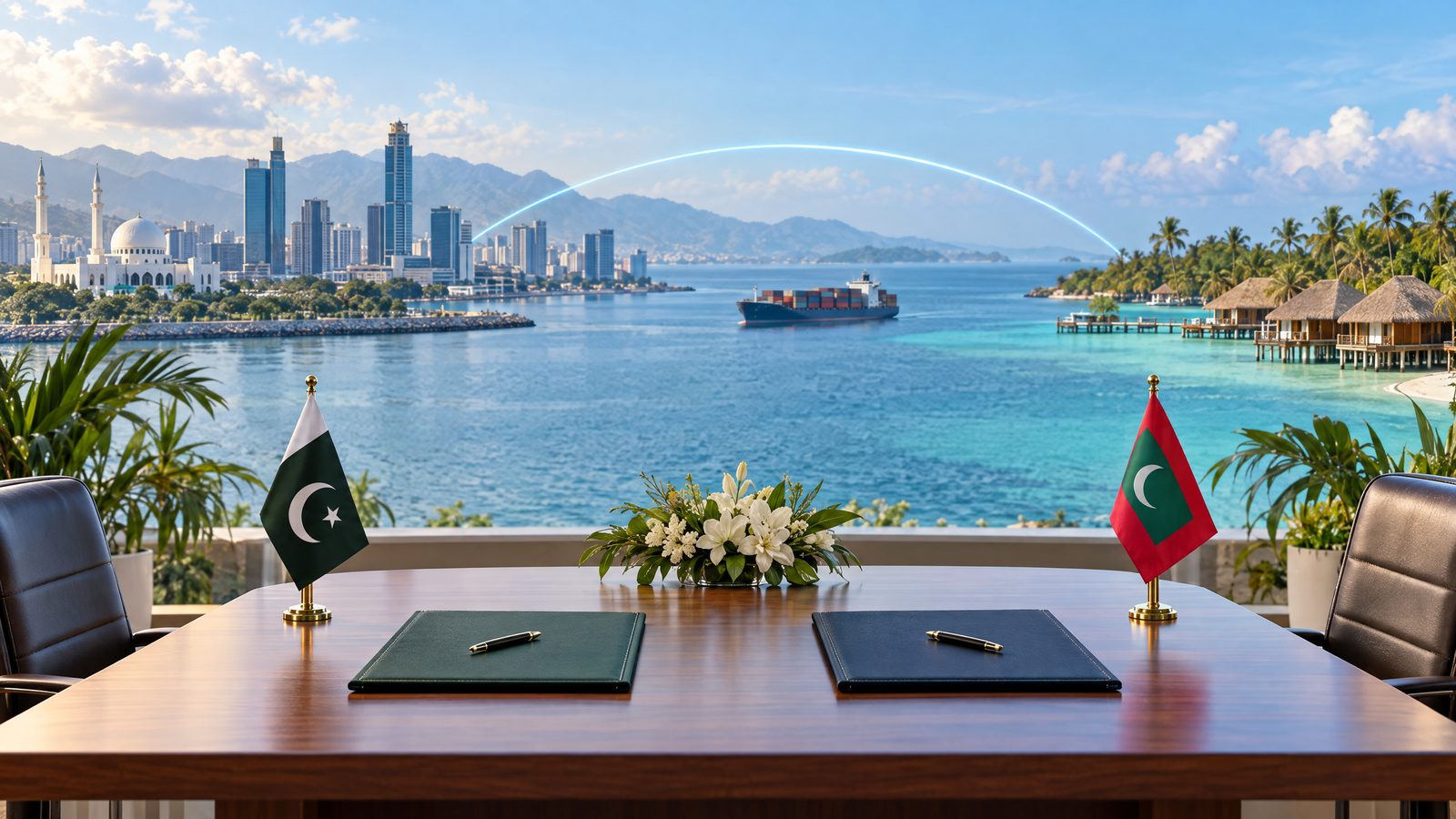 Pakistan and Maldives set $200m trade target after 20 agreements