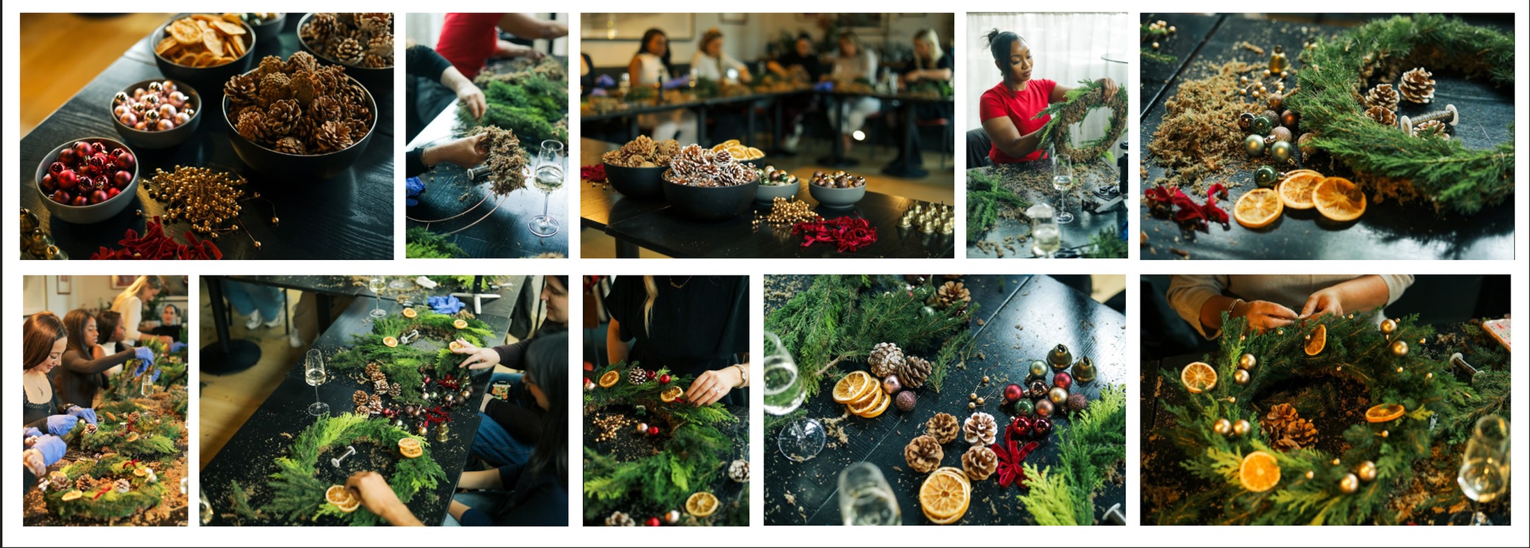 Christmas wreath-making at ALFI, Spitalfields | Get crafty this Christmas!