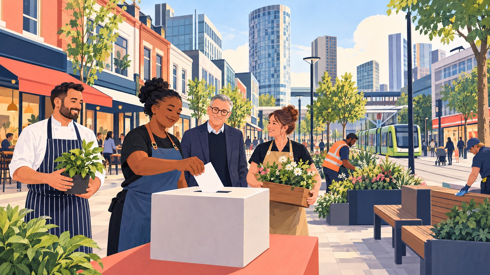 Croydon businesses renew town-centre BID for five years