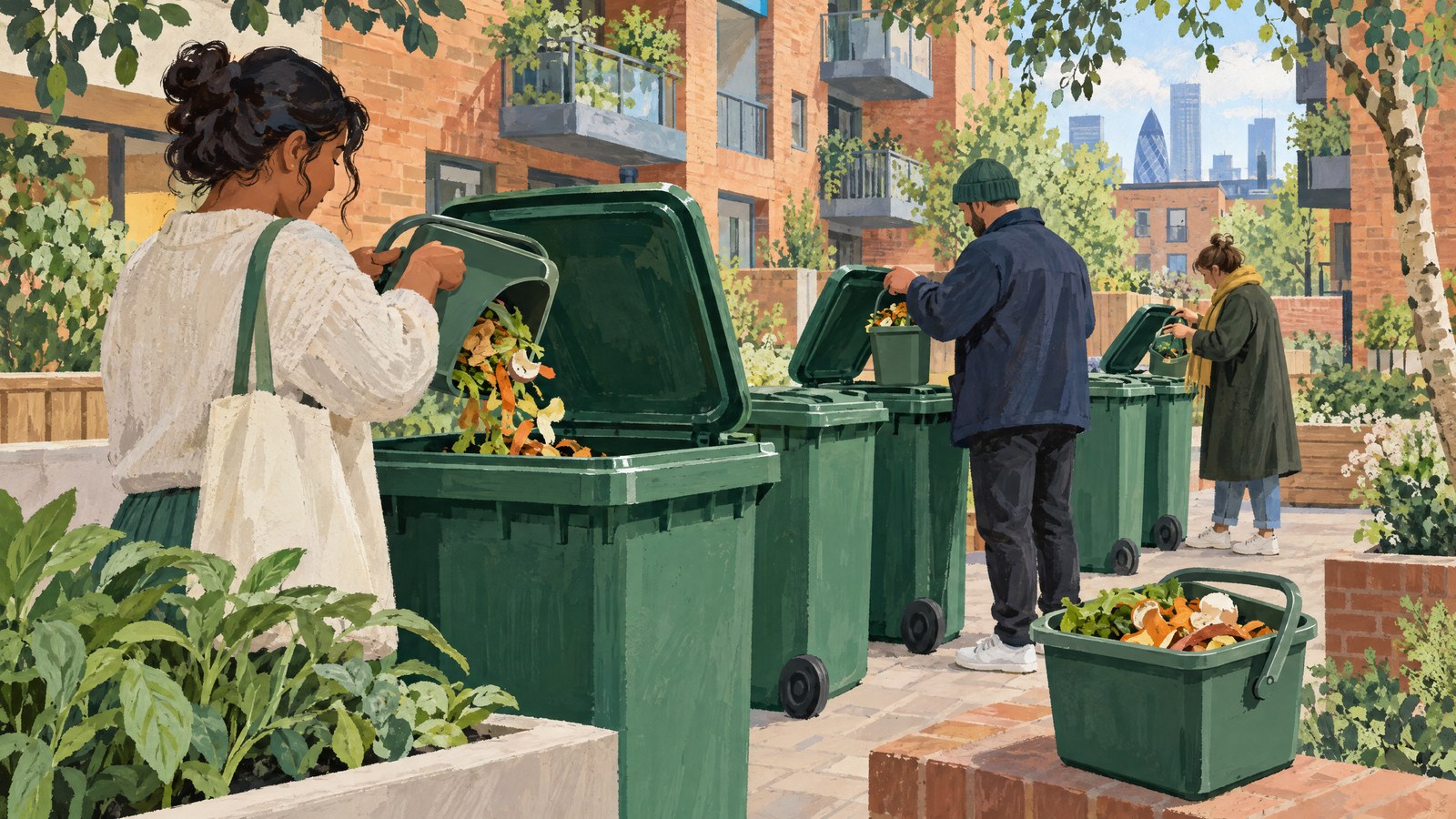 Food waste collections reach 5,934 more Tower Hamlets households