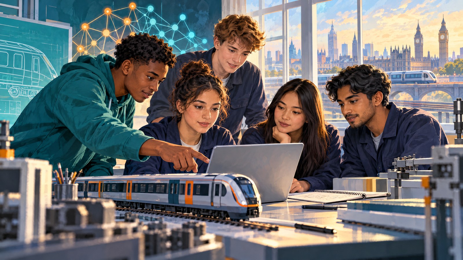 First 20 AI apprentices join railway programme with London cohort
