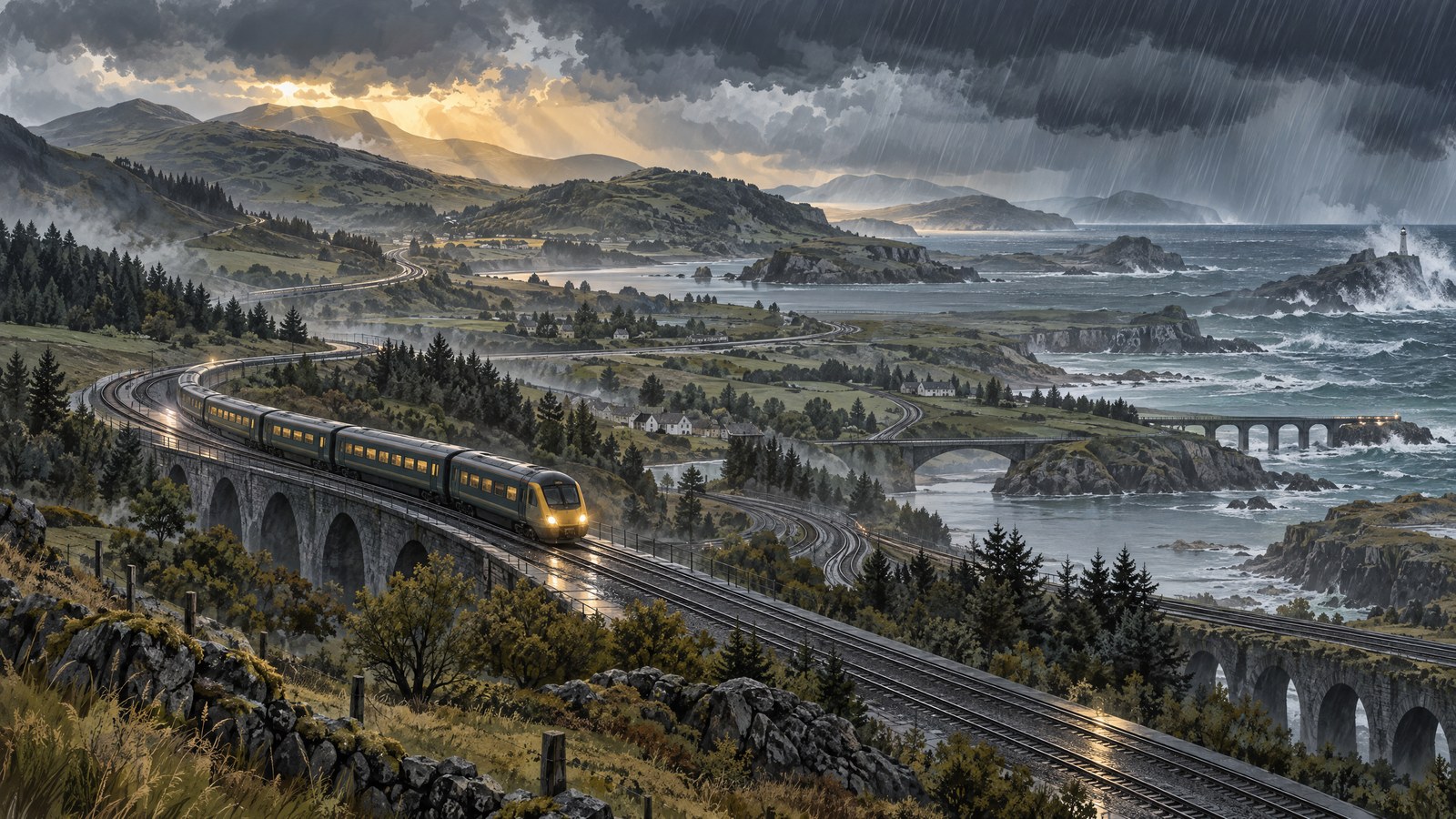 Storms Austen and Boelo bring changing rail disruption risks across Britain