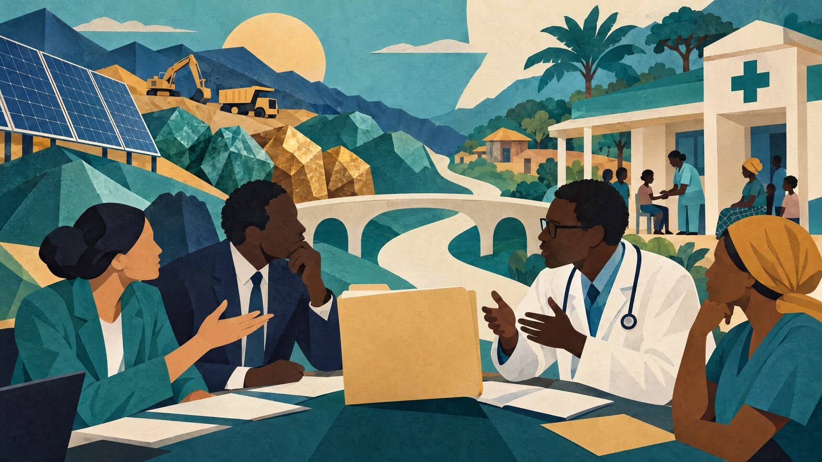 Policy commentary urges health funding from green-transition revenues