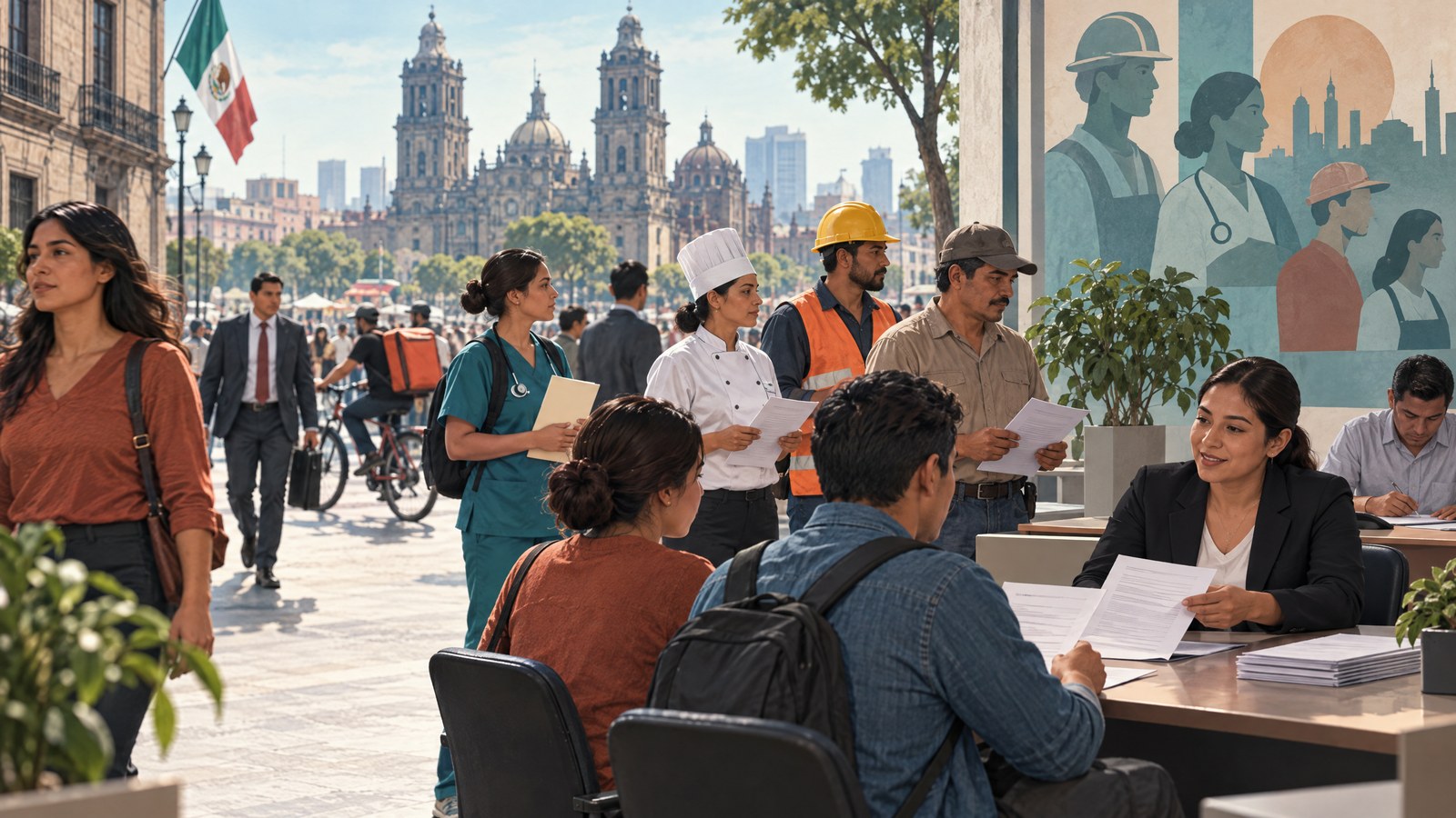 Mexico participation rate falls as September unemployment stands at 2.8%