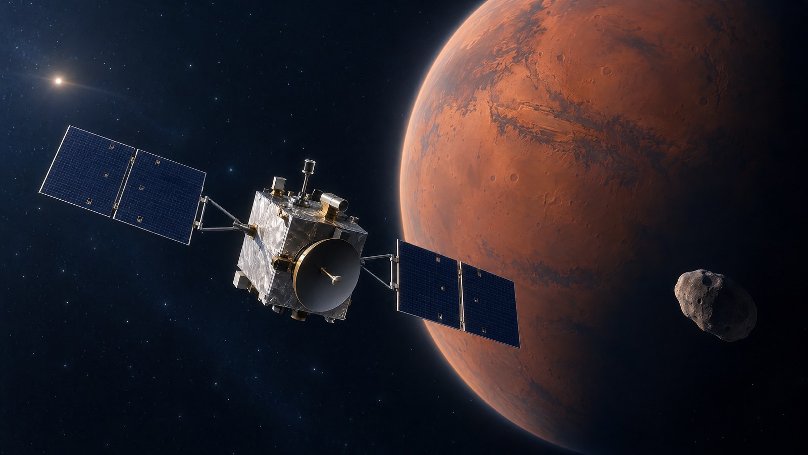 MMX spacecraft completes first critical operations after launch