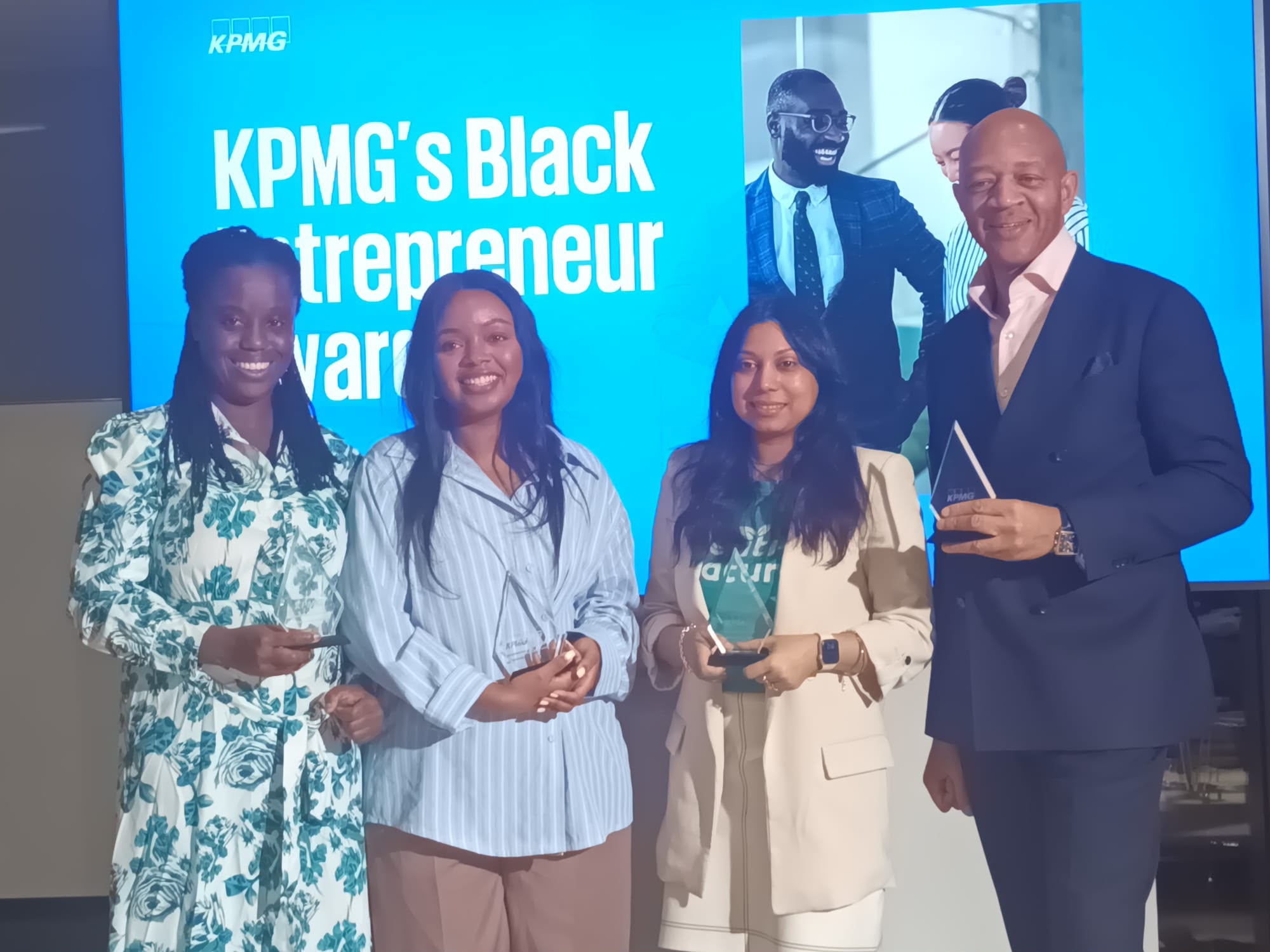 Surrey entrepreneur who learnt business skills at dad’s garage wins £25,000 KPMG award