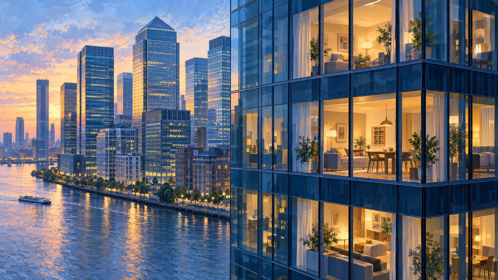 Tower Hamlets approves Canary Wharf office plan for 180 temporary family homes