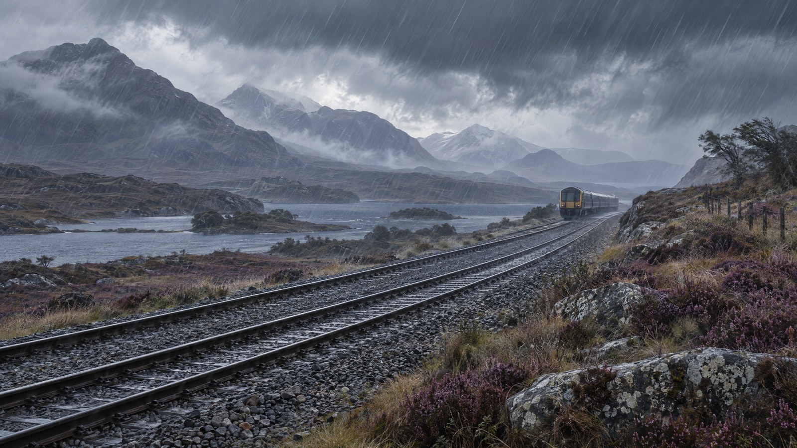 Storm Boelo amber warning prompts planned rail closures across Scotland