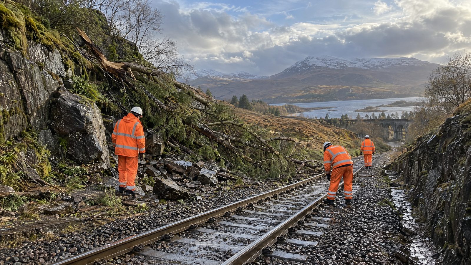 Storm Boelo recovery continues after rail, power and transport disruption