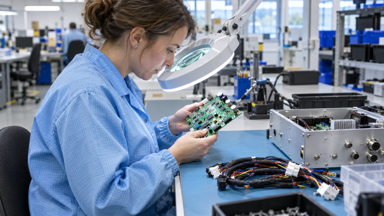 Preparing a defence electronics build for reliable UK production