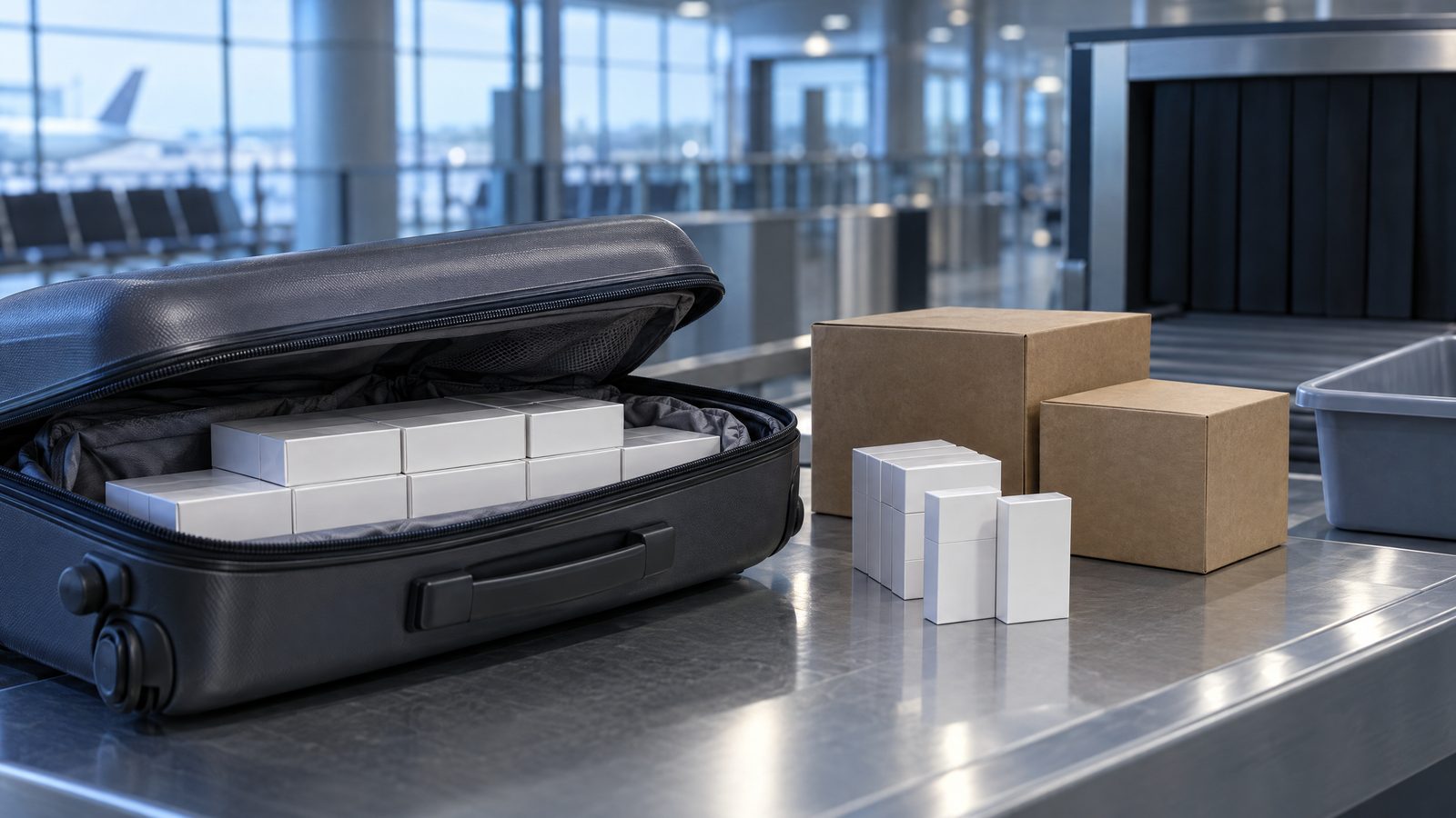 Border Force seizes nearly 4.9 million illegal cigarettes at Manchester Airport
