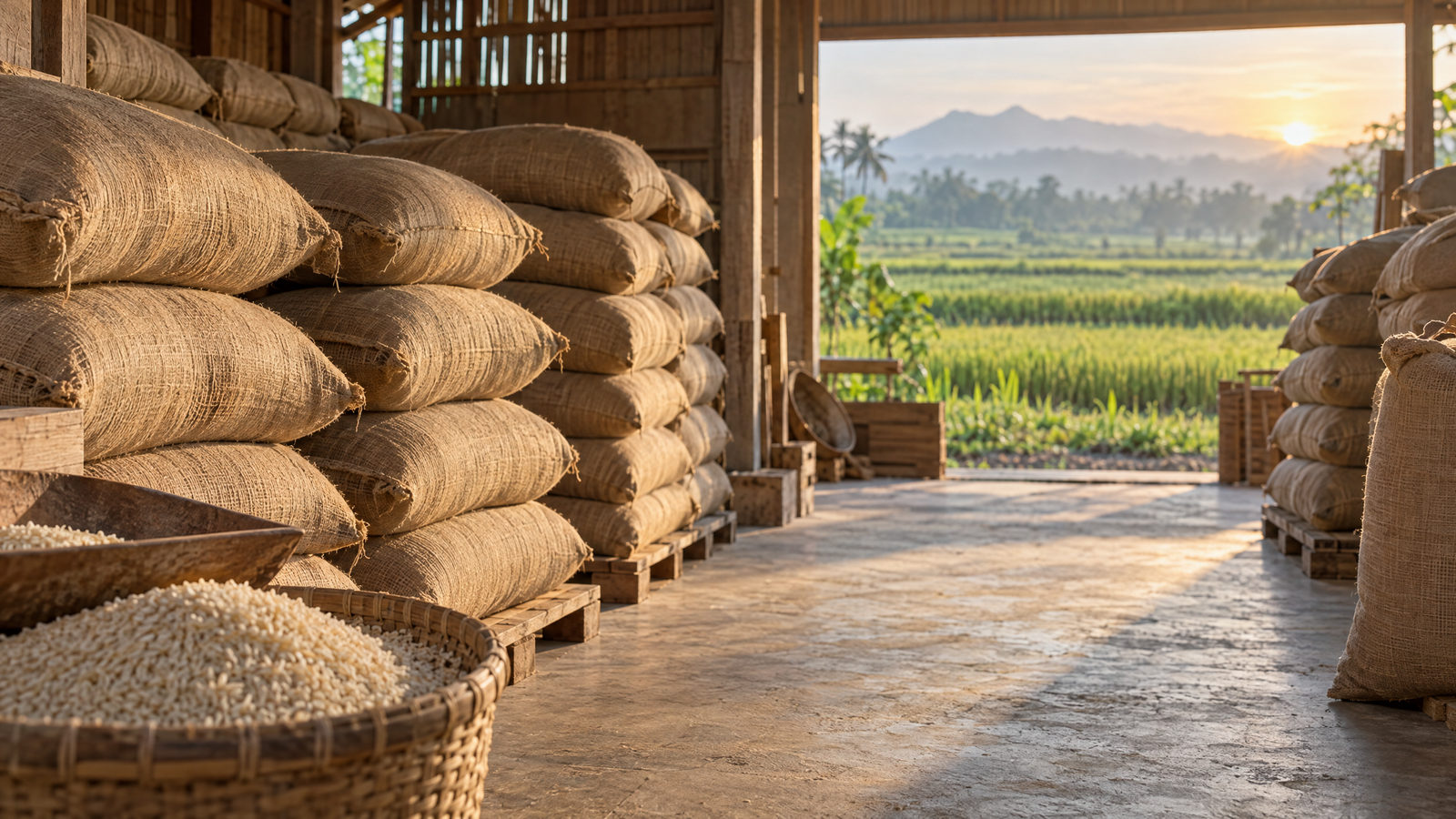 Indonesia says rice stocks at record level