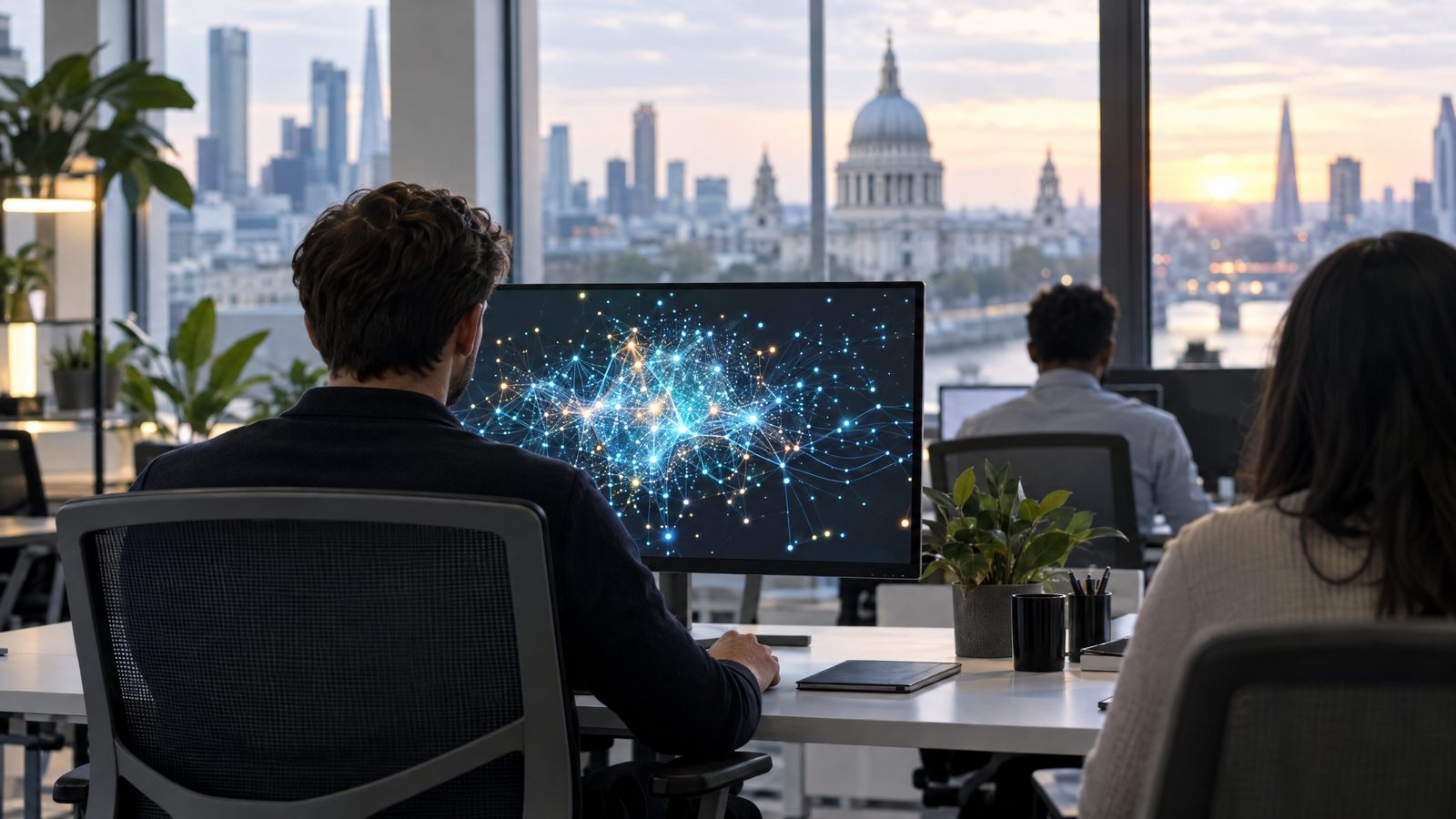 UK business AI use rose from 16% to 32% in a year, survey finds